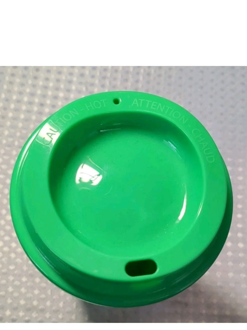 Starbucks Bright Green Recycled Content Travel Cup